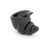 Late 20th Century Cartier Black Glass Conch Shell Bud Vase For Sale - Image 5 of 7