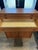 1970s Danish Modern Teak Modular Wall Unit Cabinet With Tambour Doors & Flat File Drawers For Sale - Image 9 of 18