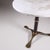 Marble and Brass Coffee Table, 1950 For Sale - Image 6 of 11