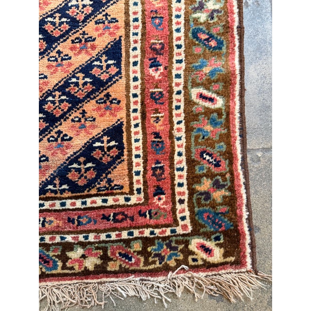 Persian Antique Lory Tribal Gallery Runner Rug - Circa 1880 For Sale In Los Angeles - Image 6 of 7