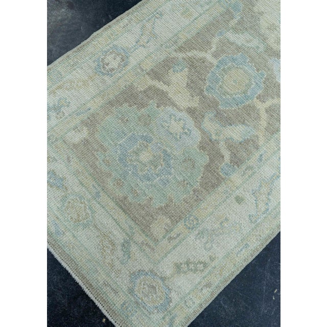 Turkish Oushak Rug 2'8" x 10'2" #19431 Explore a curated collection of hallway runners, wool rugs, and handmade...