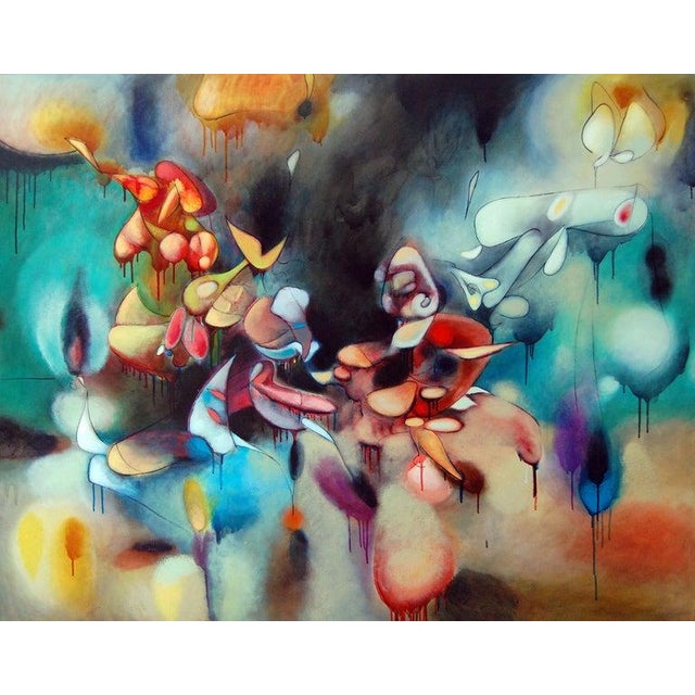Daniel Ketelhut, "The Arrival and the Reunion", Original Oil on Canvas For Sale