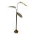 1970s Hollywood Regency Brass 3-Light Leaf Floor Lamp – Tommaso Barbi Style For Sale