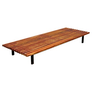 Cansado Bench attributed to Charlotte Perriand, 1950s For Sale