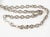 Silver Emilio Pucci Futuristic Silvered Metal and Silk Abstract Geometric Necklace For Sale - Image 8 of 9