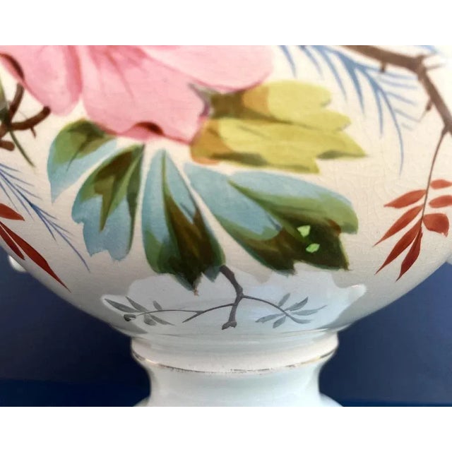 Ceramic Vintage French Ceramic Planter, 1950 For Sale - Image 7 of 10