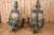 Beautiful pair of cast iron wall lights with bronze patina made based on models from the alexandre iii bridge in paris....