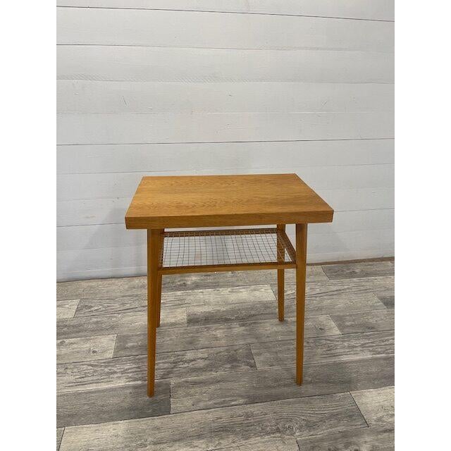 Vintage Side Table Mid Century by Drevopodnik Holesov, 1950-1960 In original superb condition Dims; H= 71 cm W= 60 cm D=...