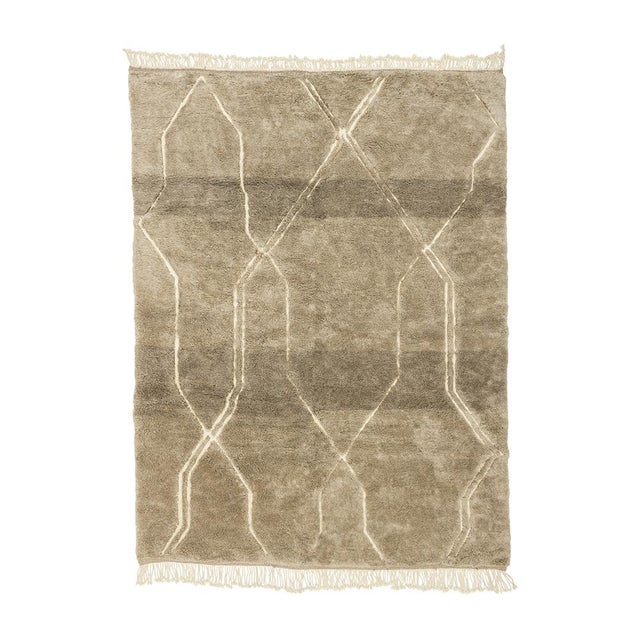 Hand-Knotted Wool Premium Rug by Azele Studio For Sale - Image 11 of 11