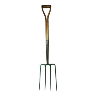 Edwardian Period English Gardening Fork For Sale