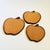 Mid-Century Modern Mid Century Wood Apple Trivets - Set of 3 - Made in Japan For Sale - Image 3 of 12