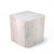 Large Scale Organic Modern Travertine Stone Cube Side Tables or Pedestals - Pair For Sale - Image 4 of 6
