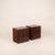 1970s Mid-Century Gaetano Padouk Wood Nightstands by Luciano Frigerio for Frigerio, 1970s, Set of 2 For Sale - Image 5 of 18