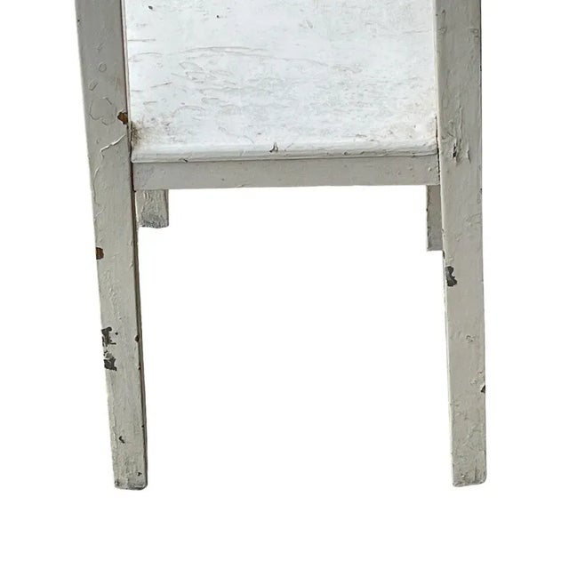 Wood Vintage Wooden Flower Stand For Sale - Image 7 of 7