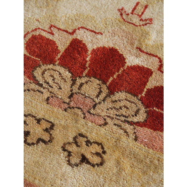 Palatial Size Hand Woven Approx. 16 X 23 Oriental Vintage Rug For Sale - Image 10 of 12