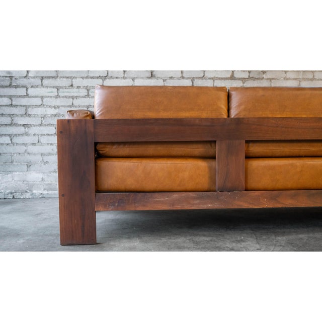 Vintage Tobia Scarpa for Knoll 'Bastiano' Style Sofa For Sale - Image 13 of 18