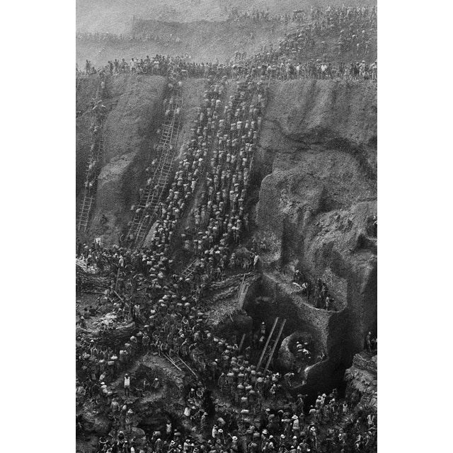 Contemporary Sebastiao Salgado Gold Poster For Sale - Image 3 of 3