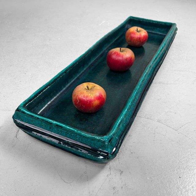 Large Japanese Ceramic Tray by Kikuyama, 1950s For Sale - Image 4 of 15