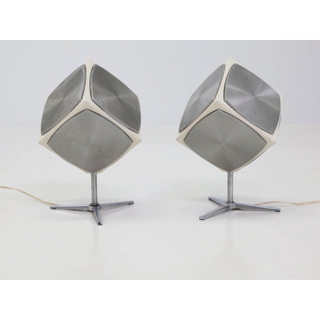 Audio Speakers from Grundig, 1960s, Set of 2 For Sale - Image 4 of 4