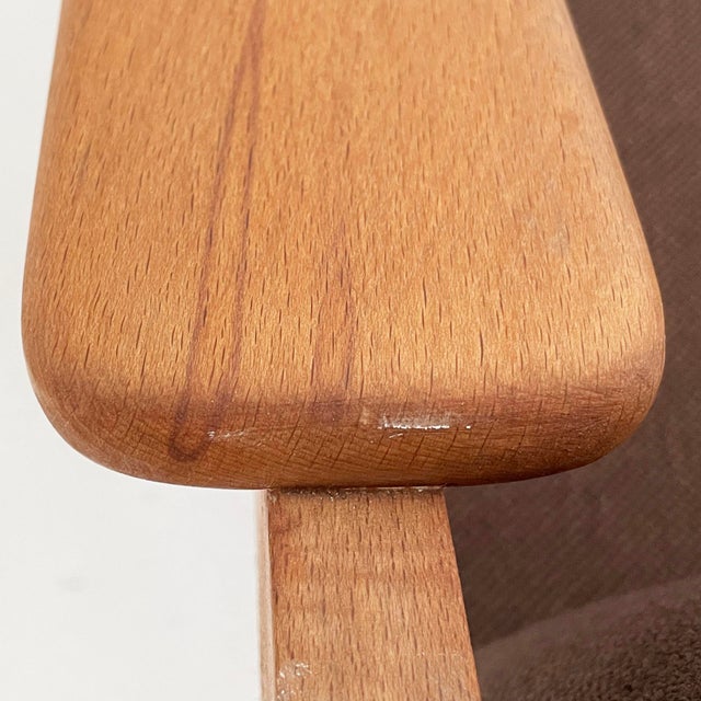 Brown Mid-Century Modern Italian Loden Sofa by Vico Magistretti for Cassina, 1960s For Sale - Image 8 of 18