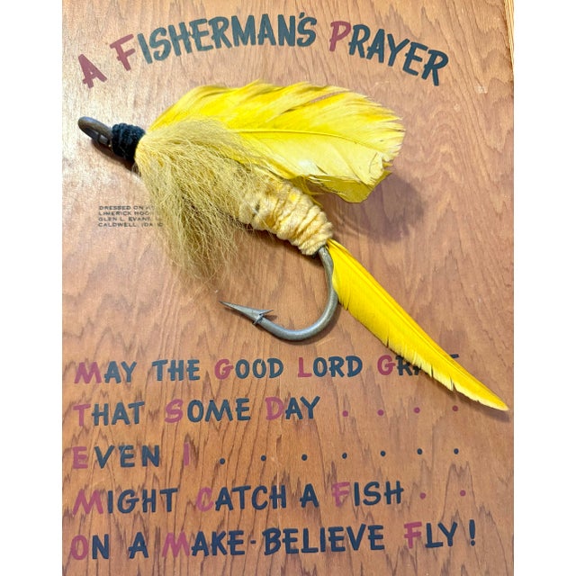 Mid 20th Century Fisherman’s Prayer Framed Art For Sale - Image 4 of 12