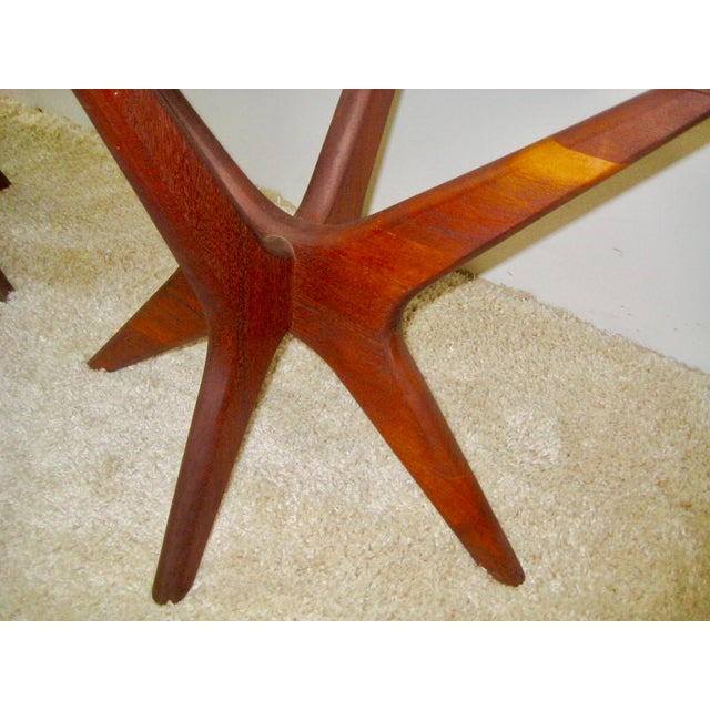 1960s Adrian Pearsall Model L1618-Et Craft Associates Jacks End Tables - A Pair For Sale - Image 5 of 11