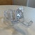 French Vintage French Vannes Crystal Elephant Candy Dish For Sale - Image 3 of 6