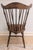 Vintage Temple Stuart Maple Brace Back Windsor Chair Fiddleback For Sale - Image 4 of 9
