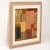 - Mixed media collage. Newly framed in limed oak with UV-resistant plexiglass. - Sarah Desmarais works in a variety of...