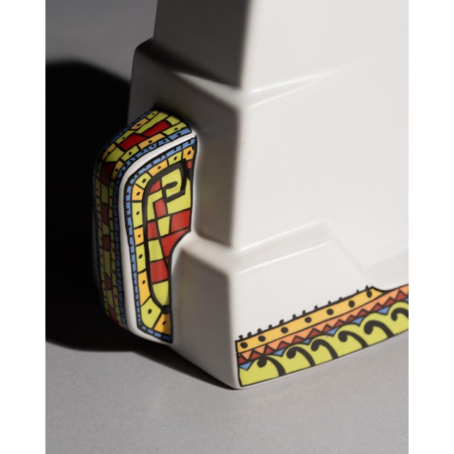 Leones Porcelain Vase Set by Javier Mariscal for Rosenthal, 1990s, Set of 4 For Sale - Image 16 of 18