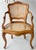 Pair of 1960s French Wood and Cane Arm Chairs Louis XV Style by Marie Albert For Sale - Image 12 of 18