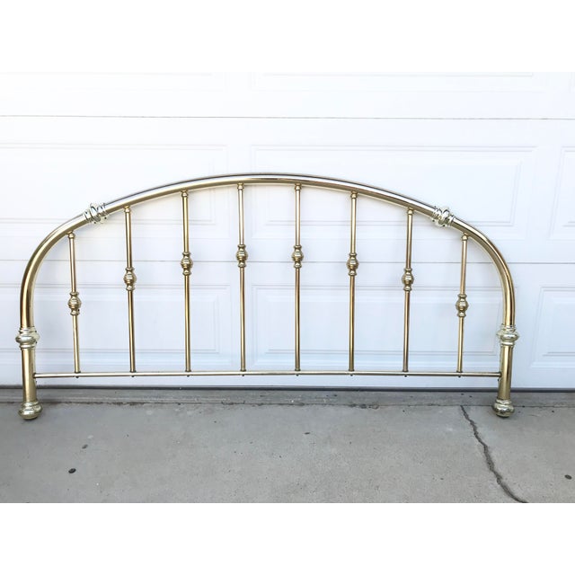 Vintage Brass Headboard Chairish