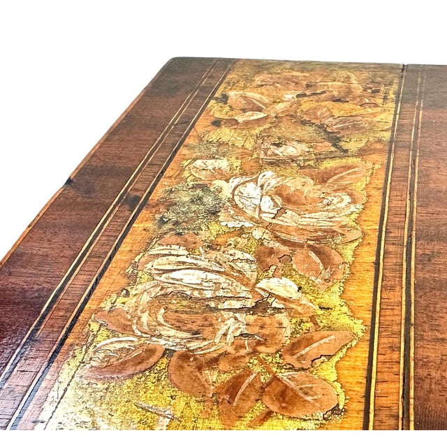 Late 18th Century Antique Georgian Mahogany Tea Table, 1785 For Sale - Image 5 of 18