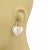 An authentic pair of earrings from Tiffany & Co. They are crafted in sterling silver with 18k yellow gold accent in a fine...