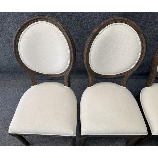11 Piece Restoration Hardware Dining Set With 9-12ft Table and French Chairs For Sale - Image 14 of 18