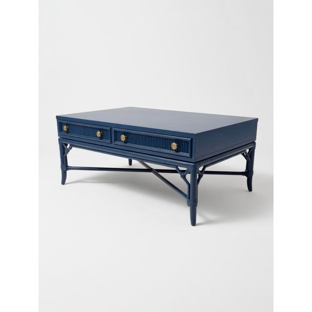 This stunning Tommy Bahama coffee table brings relaxed coastal elegance to any living space. This table is being sold as-...