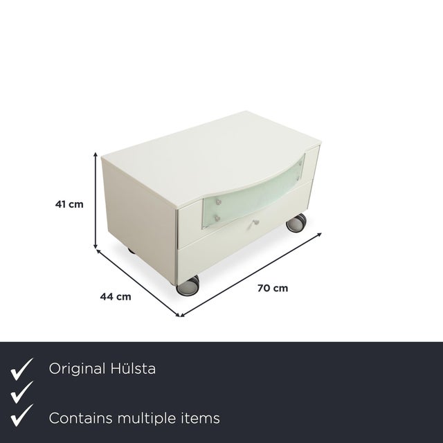 The Hülsta sideboard from the charming Fancy collection is a wonderfully compact and versatile piece of designer furniture...
