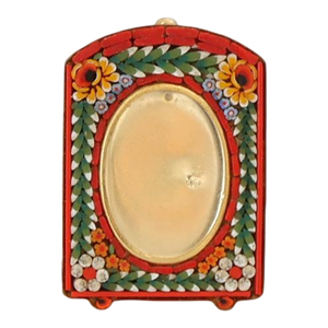 Midcentury Mini Italian Micromosaic Picture Frame