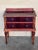 20th Century Pair of French Raspberry Red Wooden Two drawers Nightstands For Sale - Image 18 of 18