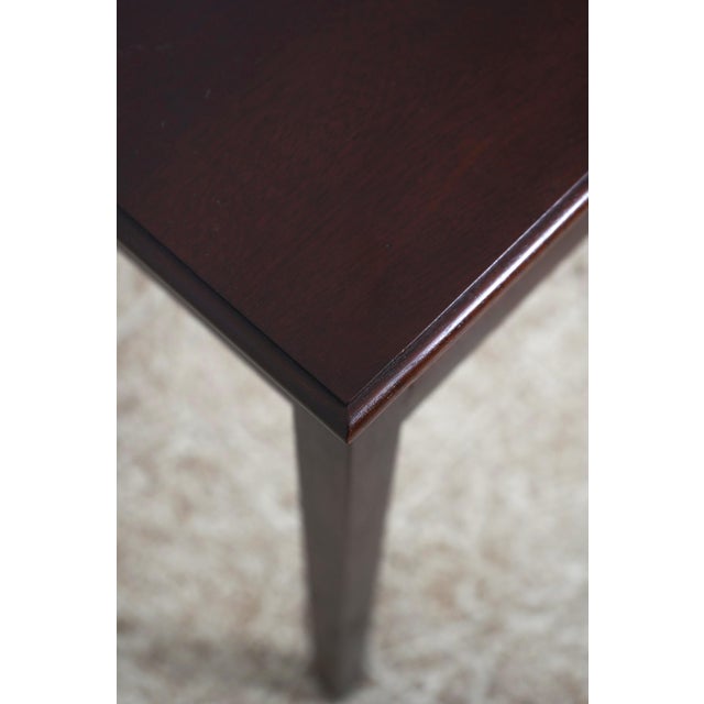 Wood Kittinger Colonial Williamsburg 1 Drawer Mahogany Table For Sale - Image 7 of 18