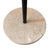 Italian Brass Floor Lamp with Travertine Base, 1950s For Sale - Image 6 of 7