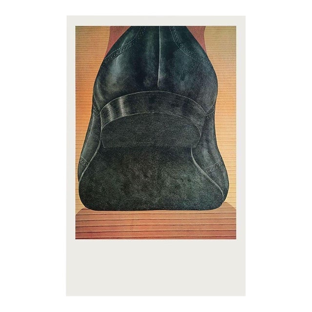 Domenico Gnoli Galerie Isy Brachot 78 - Sotto La Scarpa (1967) Poster For Sale