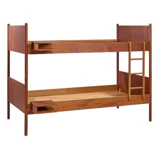 Westnofa Mid Century Norwegian Teak Bunk Bed For Sale