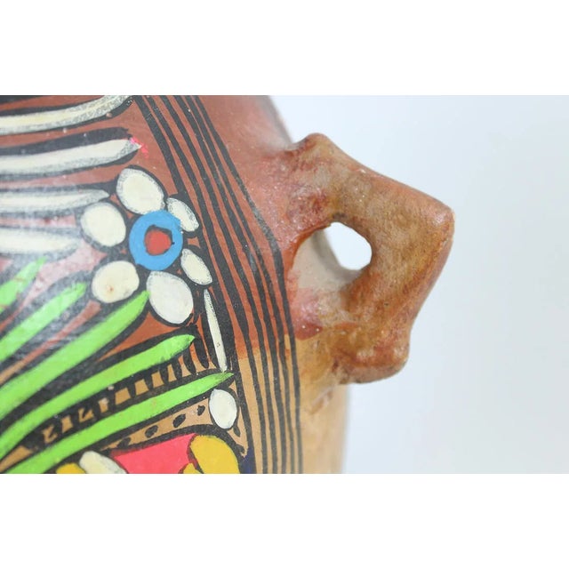 Mexican Mid 20th Century Mexican Talavera Pottery Footed Planter For Sale - Image 3 of 8