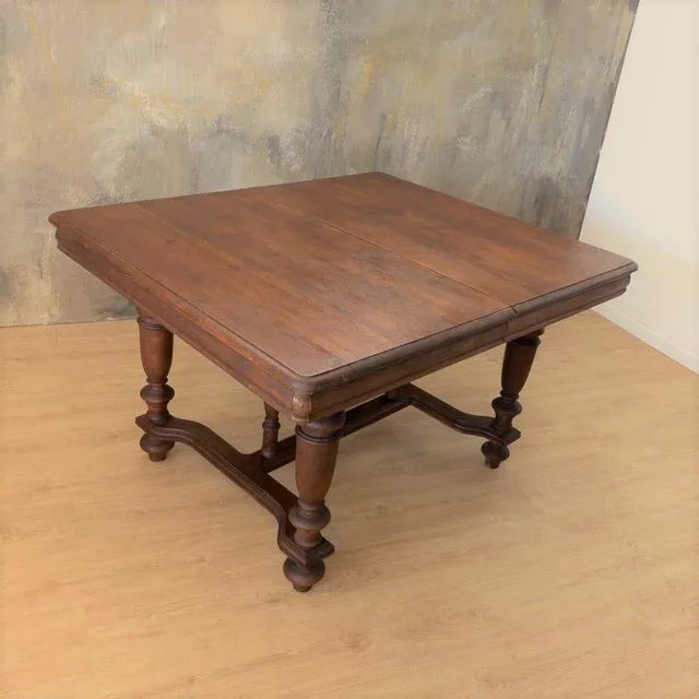 Wood 19th Century Dining Table For Sale - Image 7 of 16
