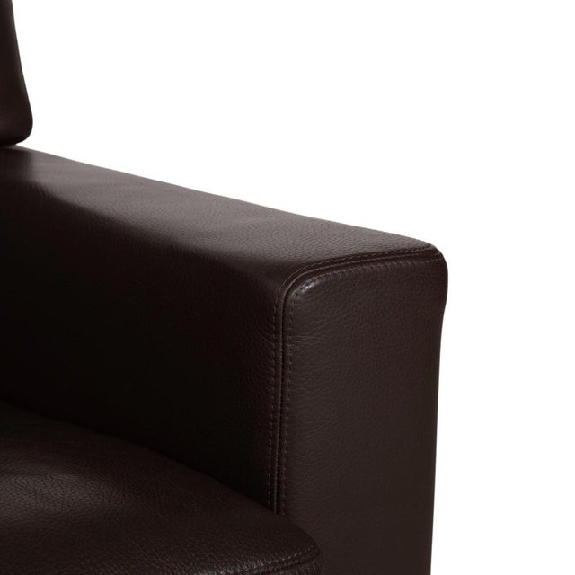 Modern CL 100 Two-Seater Sofa in Leather from Erpo For Sale - Image 3 of 14