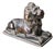 Bonze Sitting Lion, 18th Century For Sale