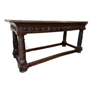 17th Century Italian Baroque Console Table For Sale
