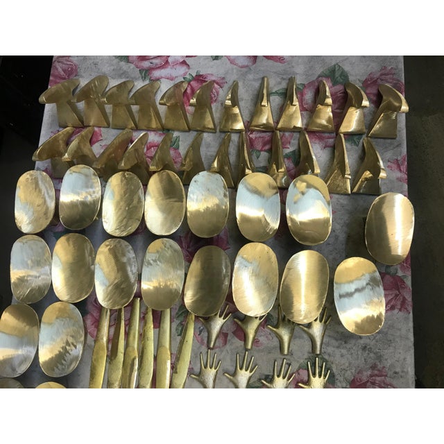 Carl Auböck Model #3469 Polished Brass Candleholder For Sale - Image 12 of 12