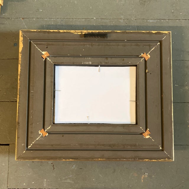 1980’s Vintage Robert Cooke Abstract Pen & Ink Drawing For Sale - Image 4 of 4